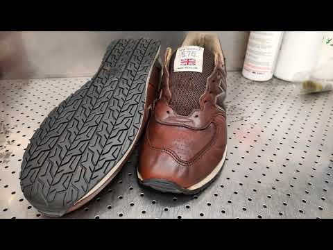 Видео: Полный капремонт NB 576./ Complete repair of sneakers NB 576 / 运动鞋NB576的完整修复 /
