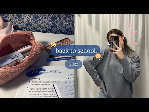 Видео: back to school 2023 | (опять школа) elisraes