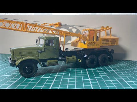 Видео: Обзор КрАЗ-257  (КС-4561) от ssm 1:43