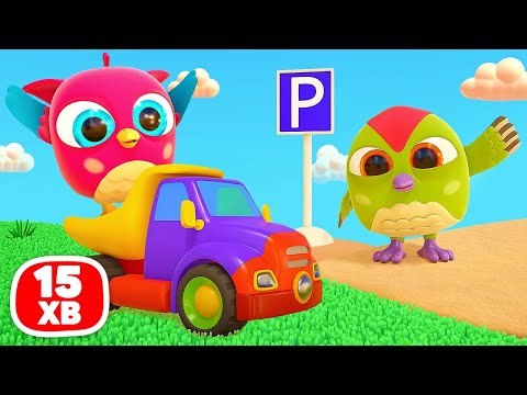Видео: Грай з іграшковими машинками з Совеням Хоп Хоп і Дятликом Тук Тук! 🦉🚗