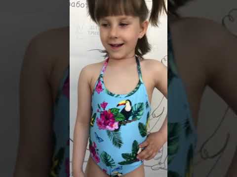 Видео: Купальники для девочек