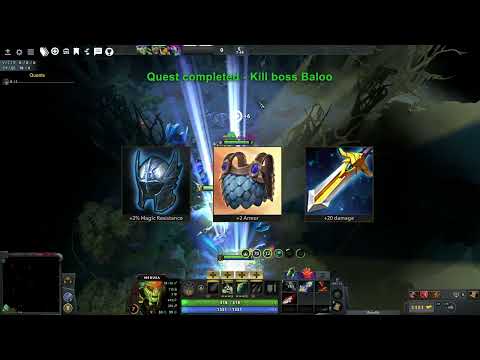 Видео: Находим тайного боса после часа игры в BOSS SURVIVAL ADVENTURE - dota 2