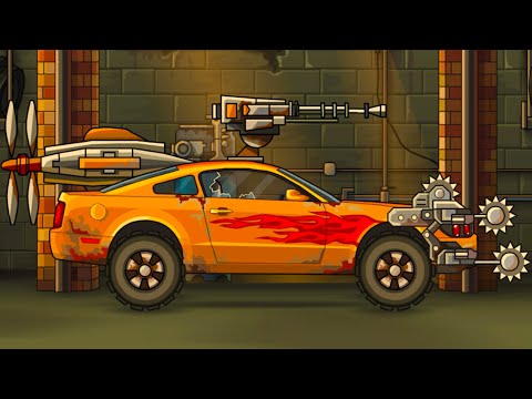 Видео: Гоночная тачка такси Earn to Die #3 Проехал новую локацию на Машинки Кида