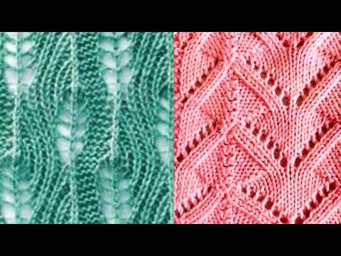 Видео: Не пропустите! Потрясающие узоры спицами. Don't miss out! Stunning knitting patterns.