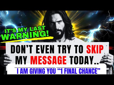 Видео: БОГ ГОВОРИТ: «ЭТО ВАШ ПОСЛЕДНИЙ ШАНС СМОТРЕТЬ ЭТО...» 👆 Послание Бога сегодня~ Послание Бога сейч...