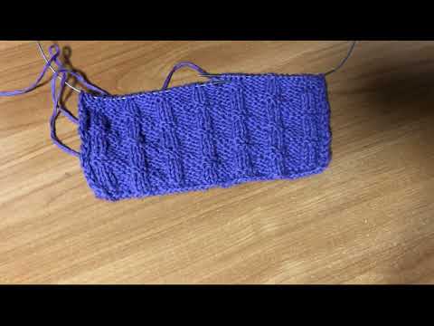 Видео: Интересный теневой узор спицами в ваши копилочки