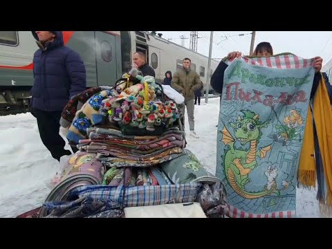 Видео: Чем дальше едем, тем крепче морозы❄️❄️❄️