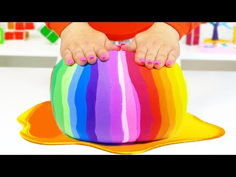 Видео: ГИГАНТСКИЙ ХРУСТЯЩИЙ АНТИСТРЕСС из 100 УПАКОВОК ВОЗДУШНОГО ПЛАСТИЛИНА  | САМЫЙ ДОРОГОЙ ASMR