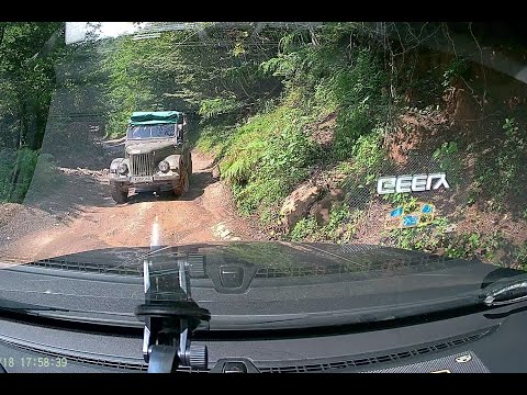 Видео: джили атлас подъем на водопад великан Абхазия