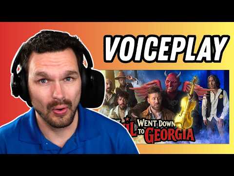 Видео: VoicePlay и «Дьявол спустился в Джорджию» | Реакция