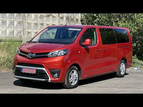 Видео: Toyota ProAce Verso. Длиннобазный микроавтобус от PSA. 8+1. Псков.