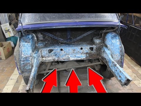 Видео: капитальный ремонт кузова- ваз 2107 .как это было