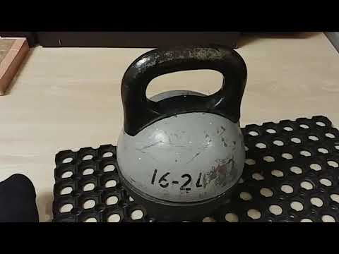 Видео: Разборная гиря на 16-24-32 кг.