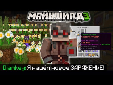 Видео: ДИАМКЕЙ ПРО НОВЫЙ СПОСОБ ЗАРАЖЕНИЯ ИГРОКОВ?! - ВИРУС на МайнШилд 3 / Нарезка МайнШилд 3