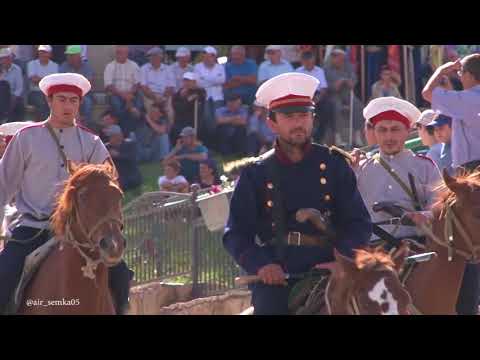 Видео: Юбилей приуроченый 200-летию со дня рождения легендарного наиба Шамиля-Хаджи-Мурата  полная версия