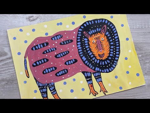 Видео: «Диво-звір»  Марія Приймаченко Анімалістичний жанр в образотворчому мистецтві. Образи у мистецтві