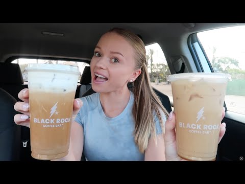 Видео: Впервые пробую кофе BLACK ROCK | Осенние напитки: латте со вкусом ириски и тыквенный пряный блонди