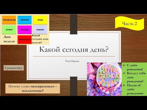 Видео: Какое сегодня число? Часть 2