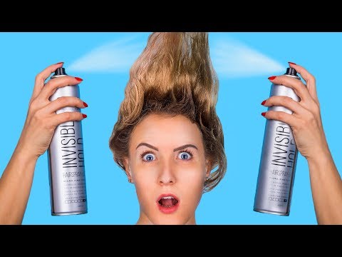 Видео: Проблемы коротких и длинных волос / Крутые лайфхаки для волос