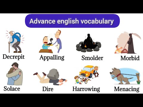 Видео: Продвинутый английский | Английская лексика, которую вы должны знать | Английская лексика для еже...