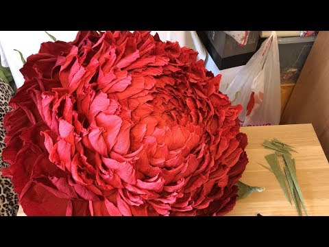 Видео: Ростовой цветок.  Махровая астра. Мастер-класс.