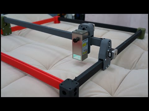 Видео: 🥳ПОЛУЧИЛОСЬ! РАБОТАЕТ! МЕТР НА МЕТР НАПЕЧАТАНЫЙ КАРКАС ДЛЯ ЛАЗЕРА ИЗ ПЛАСТИКА И ШПИЛЕК ЧАСТЬ 2