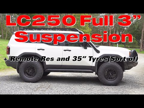Видео: Land Cruiser 250 Prado | Установка полной 3-дюймовой подвески