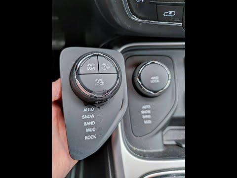 Видео: Режими 4х4 Trailhawk на Jeep Compass Latitude
