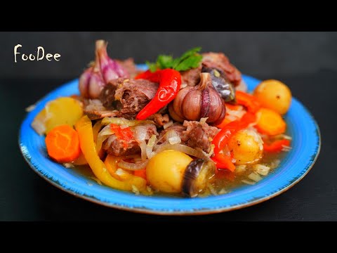 Видео: Пища БОГОВ - все сложил в кастрюлю и забыл на 2 часа! БАСМА по-домашнему готовится очень просто!