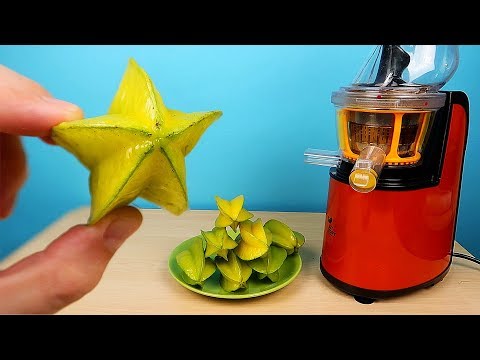 Видео: Сок из экзотики: Карамбола или Звездный Фрукт! ⭐ Какой он на вкус? alex boyko