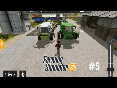 Видео: Farming Simulator 20 5ч #fs20