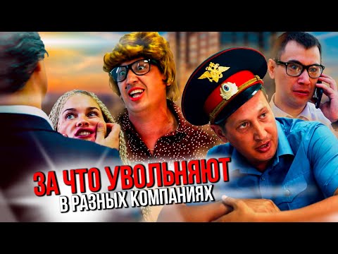 Видео: За что увольняют в разных компаниях