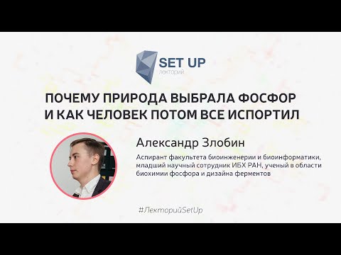 Видео: Александр Злобин — Почему природа выбрала фосфор и как человек потом все испортил