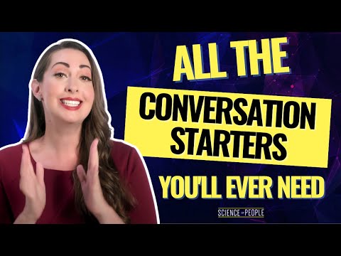 Видео: Начните разговор с кем угодно с помощью этих убойных тем для разговора