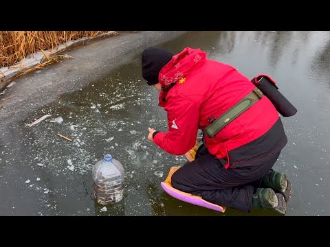 Видео: Як виглядає моя друга половинка 14 лютого на риболовлі? Ловля окуня на мормишку