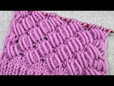 Видео: Просто КРАСАВЧИК. Такой узор спицами вы ещё не вязали!!! Вязание спицами.