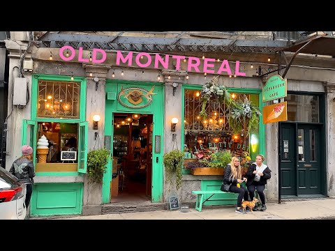 Видео: [4K] 🇨🇦 Прогулка по старому Монреалю🍁/ Сен-Поль, Сен-Ле-Пети-Деп, 3 бара Сен-Поль,4 октября 2021 г.