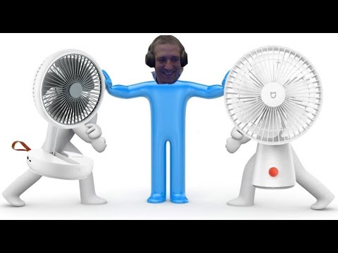 Видео: Настольный вентилятор Xiaomi Mijia Desktop Fan 4000mAh против Kitfort КТ-403