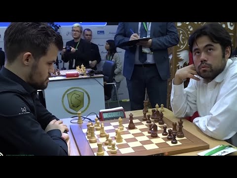 Видео: АРМАГЕДДОН | ХИКАРУ НАКАМУРА VS МАГНУС КАРЛСЕН | ЧЕМПИОНАТ МИРА ПО БЛИЦУ⚡