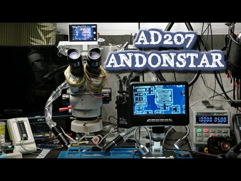 Видео: Оптический или цифровой ? Обзор микроскопа AD 207 Andonstar