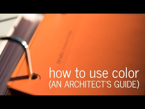 Видео: Как я использую цвет (Руководство архитектора)