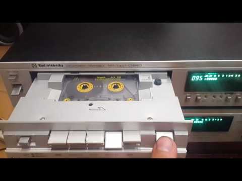 Видео: Radiotehnika магнитофон - приставка МП-7301-СТЕРЕО