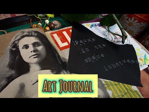 Видео: Арт-журнал — пауза в пространстве между ними #artjournal #gluebook #collageart #junkjournal #rela...