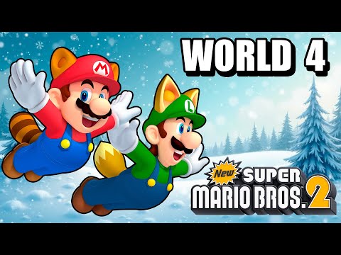 Видео: [pt6] New Super Mario Bros. 2 Мир 4 100% [2 PLAYERS CO-OP]