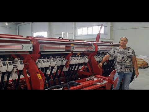 Видео: Как настроить зерновую сеялку СЗ-5,4 Вариатор