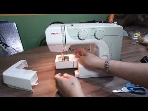 Видео: Швейная машина JANOME GR - 06
