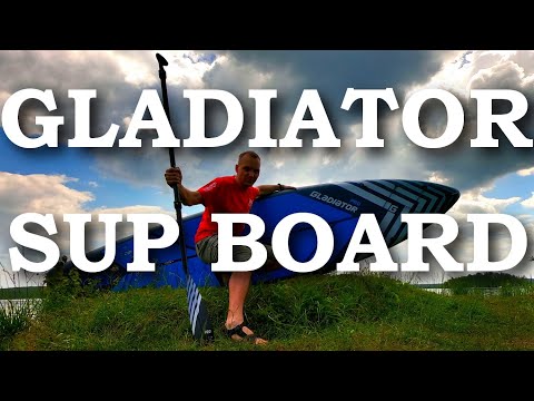 Видео: Gladiator PRO 12`6 Wide Sup Board 2022 Надувная Доска Для Серфинга | Распаковка Обзор Тест Драйв