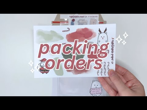 Видео: Упаковывайте заказы вместе со мной! | Распродажа на Хэллоуин