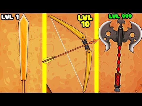 Видео: ЭВОЛЮЦИЯ РУКОЖОПА ЧТОБЫ СОЗДАТЬ ОРУЖИЕ СВОИМИ РУКАМИ В ИГРЕ JACKSMITH!