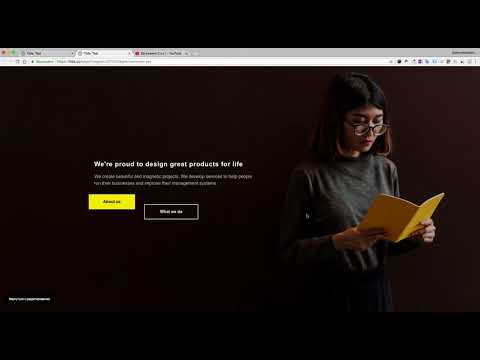 Видео: Как создать анимированный элемент на конструкторе сайтов Tilda Publishing